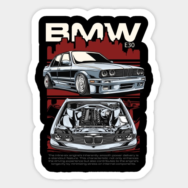 E30 Legacy Sticker by Harrisaputra